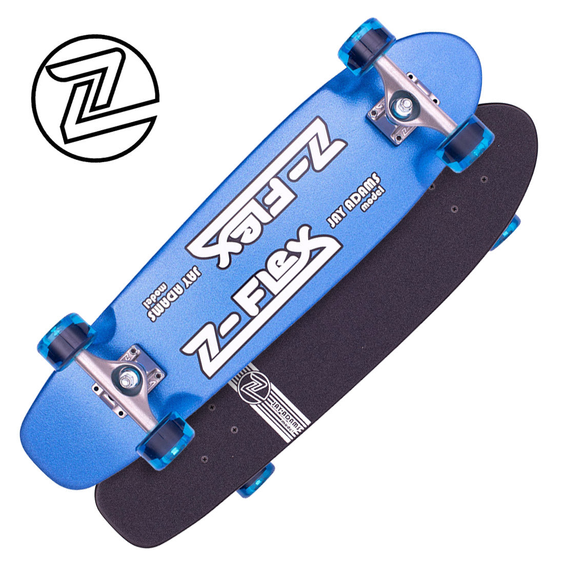 Z-Flex Metal Flake 29 Jay Adams Cruiser - Blue Skateboard Compl Cruisers