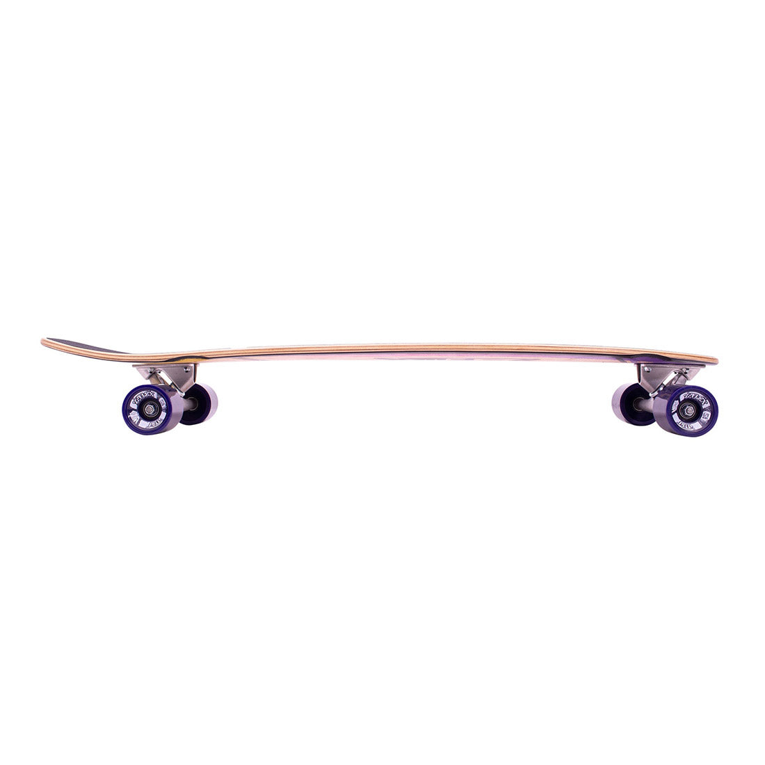 Z-Flex POP 39.5 Roundtail Complete - Purple Fade Skateboard Completes Longboards