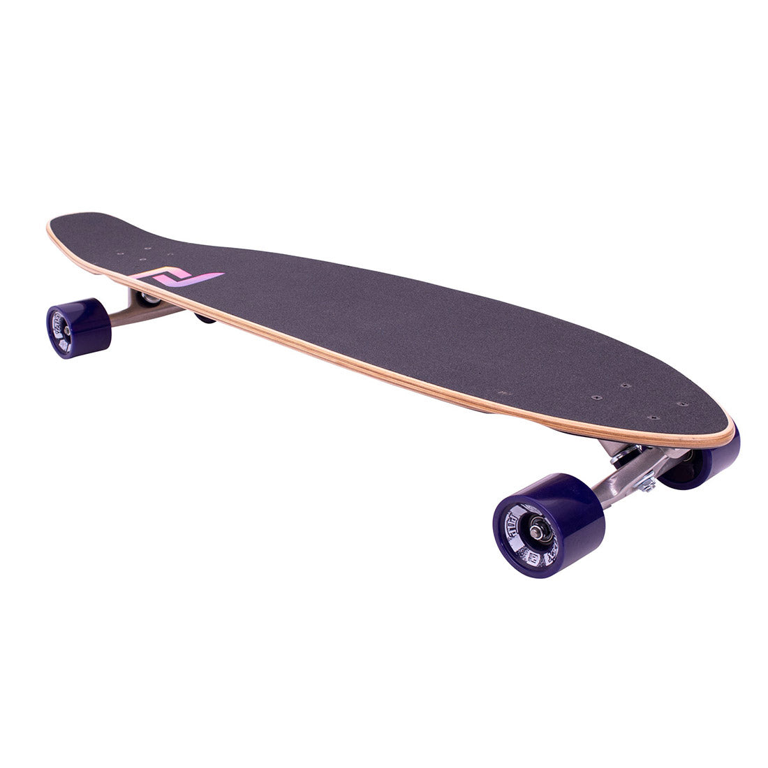 Z-Flex POP 39.5 Roundtail Complete - Purple Fade Skateboard Completes Longboards