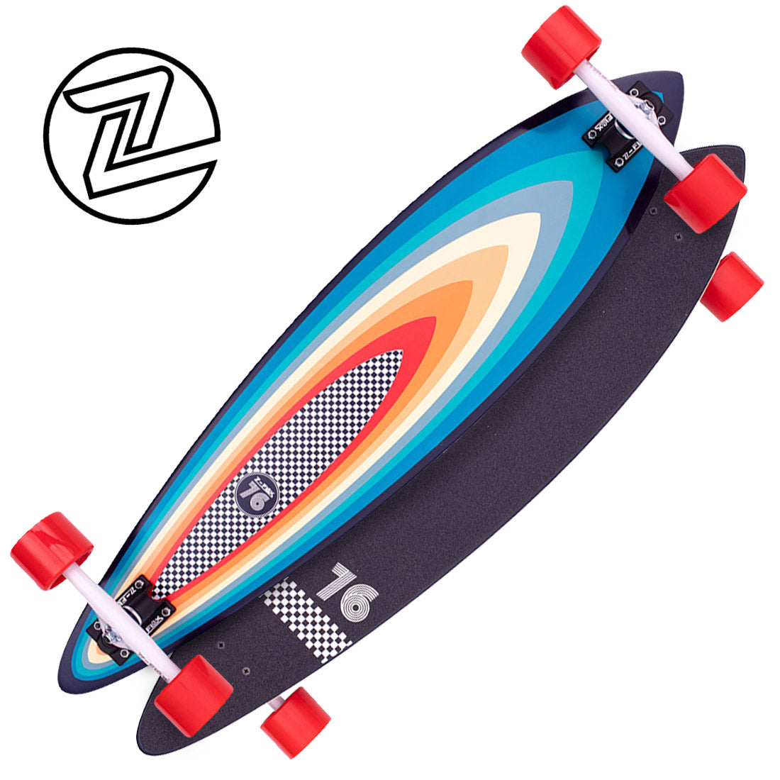 Z-Flex Surf-A-Gogo 38 Pintail Complete Skateboard Completes Longboards