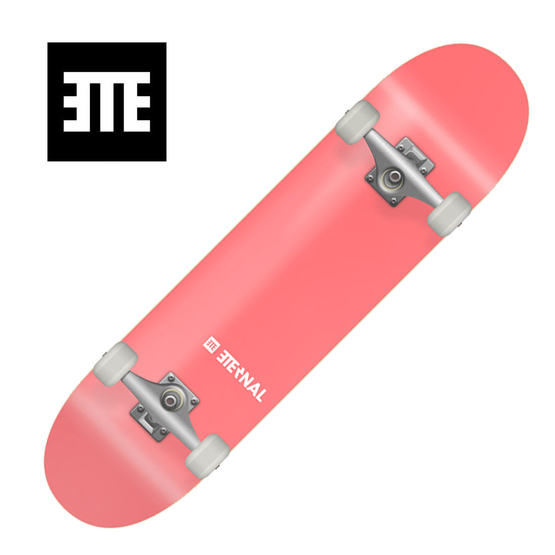 Eternal Neons 7.75 Complete - Pink Skateboard Completes Modern Street