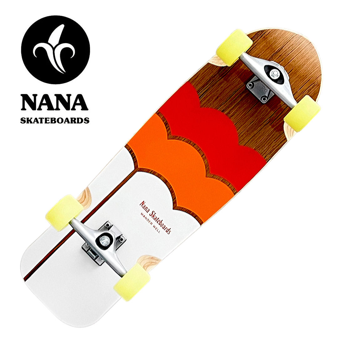 Nana Tinnie Cruiser 30 Complete - Billow Orange Skateboard Compl Cruisers