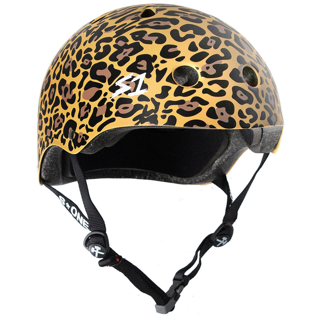 S-One Mega Lifer Helmet - Leopard Matte Helmets