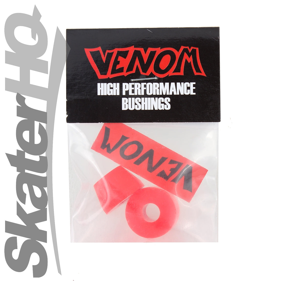 Venom Bushings Standard HPF 91A - Red Skateboard Hardware and Parts