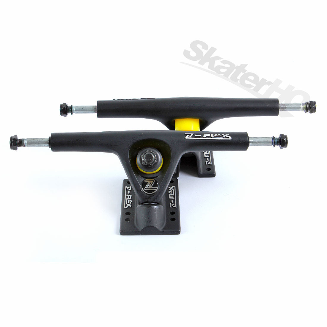 Z-Flex Longboard Truck - Black/Yellow Skateboard Trucks