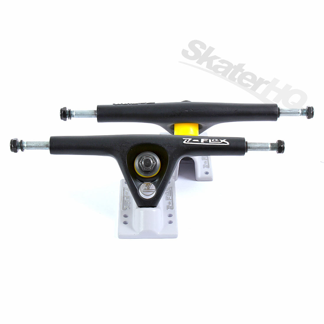 Z-Flex Longboard Truck Black/White Skateboard Trucks