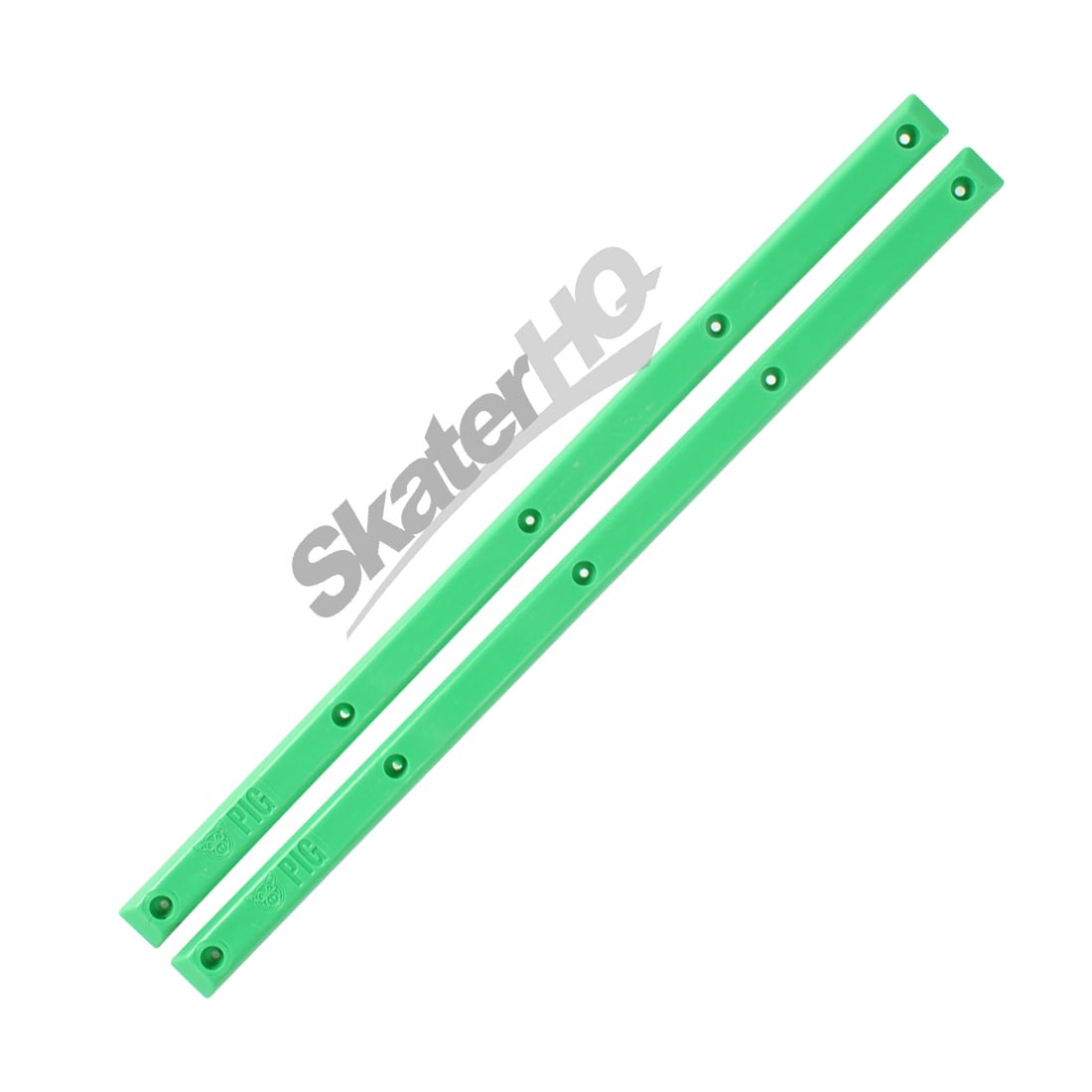 PIG Rails - Green Skateboard Hardware and Parts