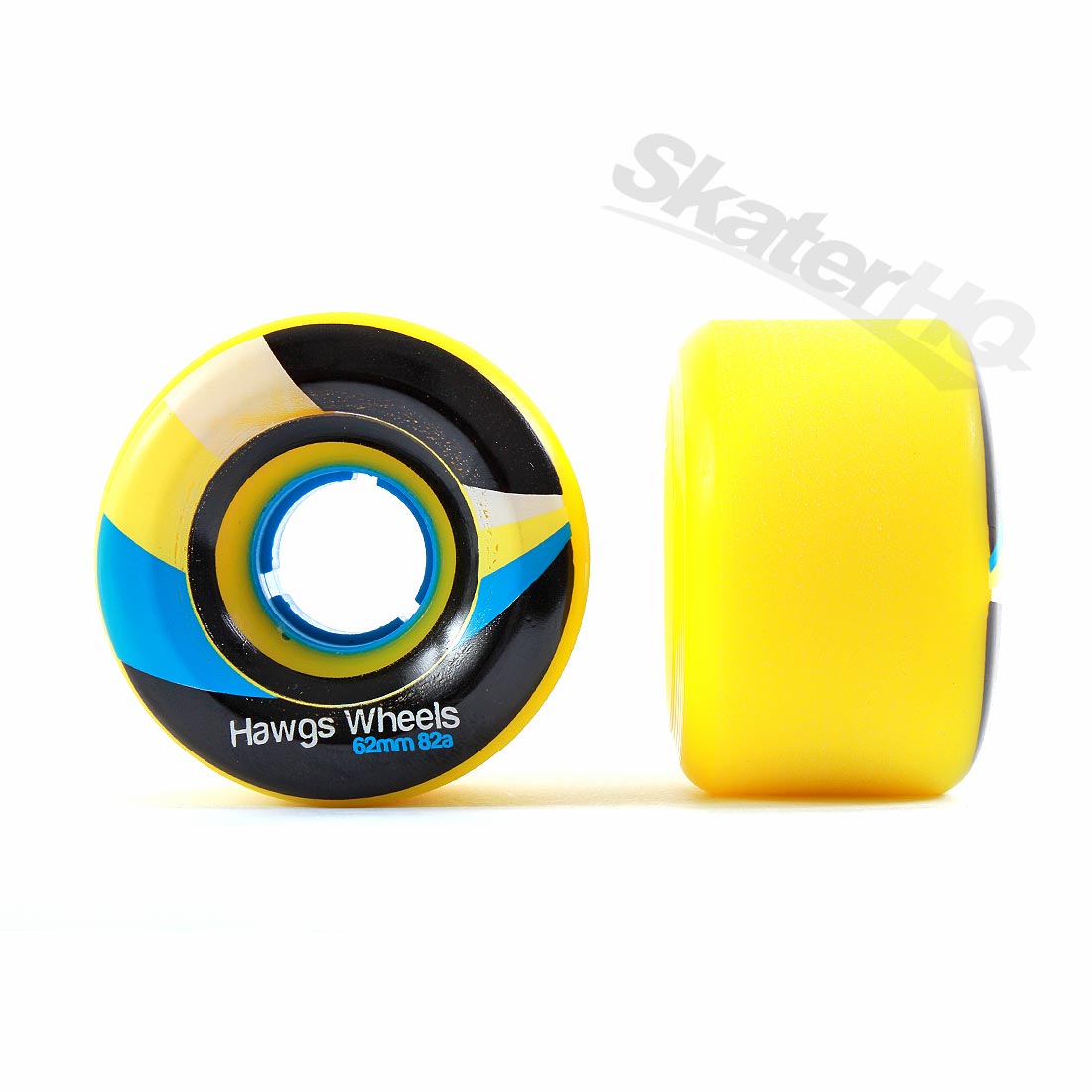 Street Hawgs 82a 62mm Yellow Skateboard Wheels