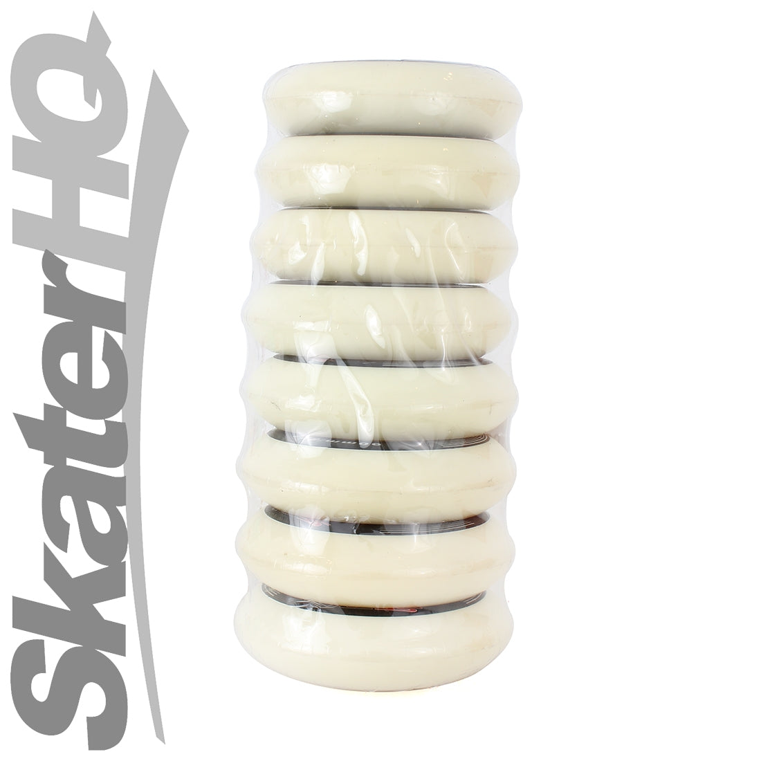 Seba 90mm/82a Wheels 8pk - White Inline Rec Wheels