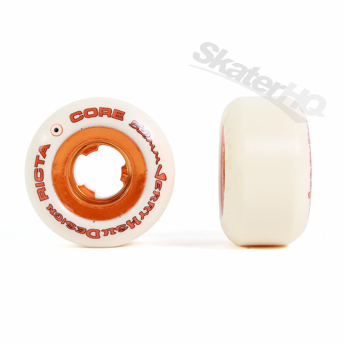 Ricta Chrome Core 52mm Hsu Orange Skateboard Wheels