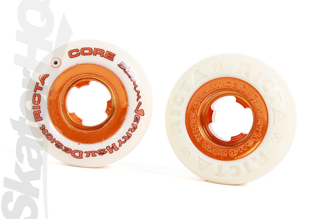 Ricta Chrome Core 52mm Hsu Orange Skateboard Wheels