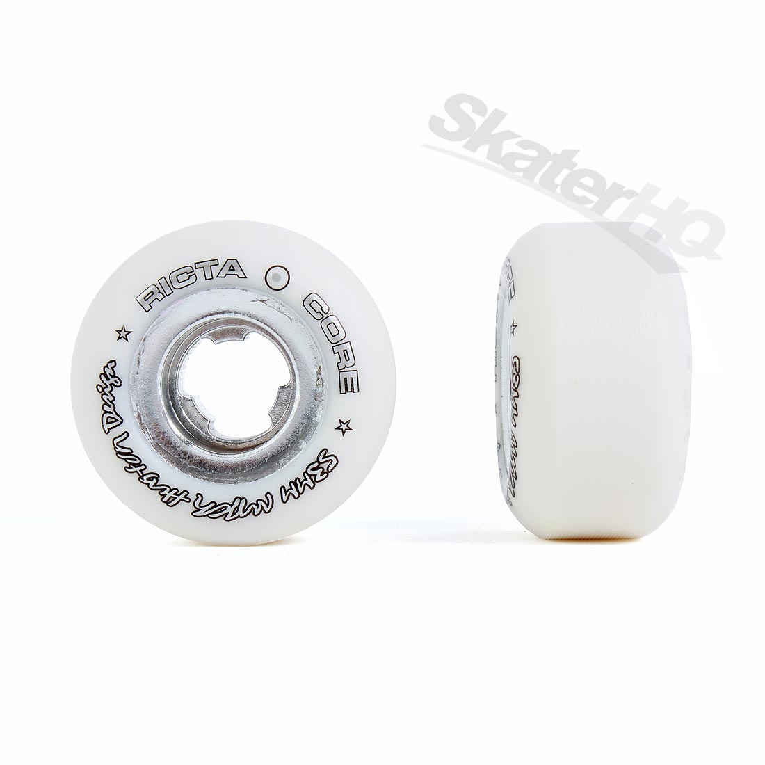 Ricta Chrome Core 53mm Nyjah Silver Skateboard Wheels