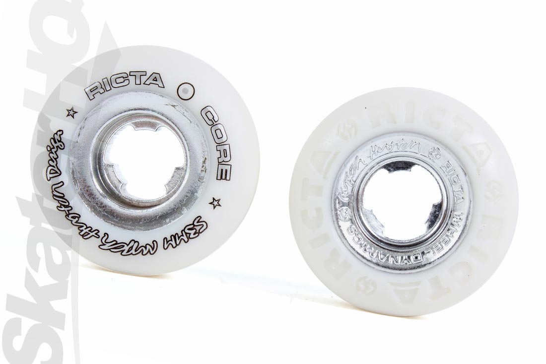 Ricta Chrome Core 53mm Nyjah Silver Skateboard Wheels