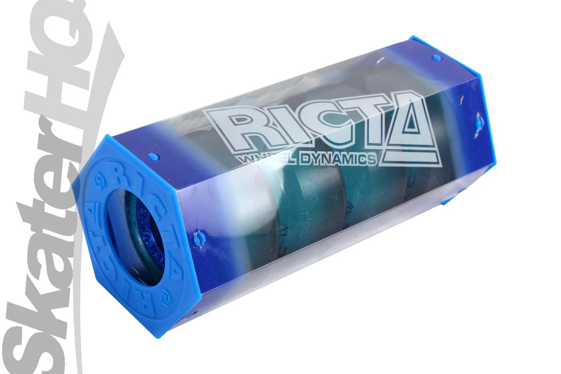 Ricta Crystal Chrome Core 54mm/81b - Blue Skateboard Wheels