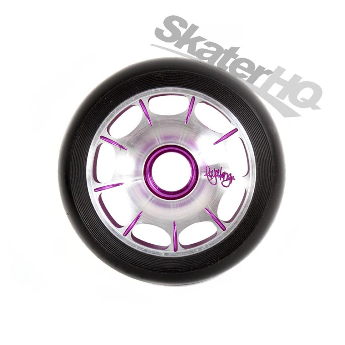 Root Industries Royce King Sig Wheel 110mm - Black/Purple Scooter Wheels