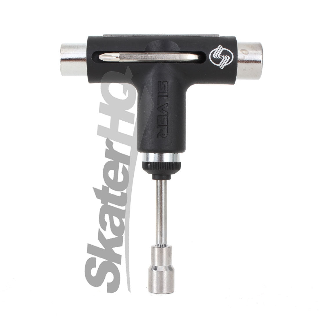 Silver Ratchet Tool - Black Skate Tool