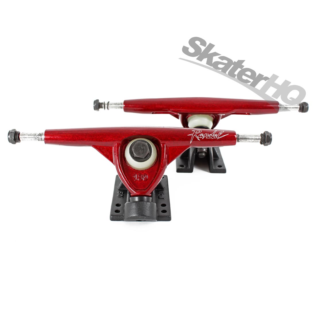 Randal II 180 Trucks - Red/Black PAIR Skateboard Trucks