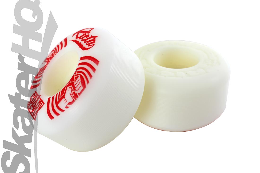 Ricta Sparx Shockwaves 51mm White Skateboard Wheels