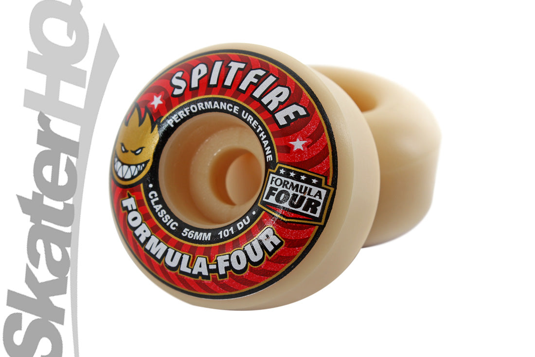 Spitfire Form Four 56mm 101A Classic 4pk - Red Skateboard Wheels