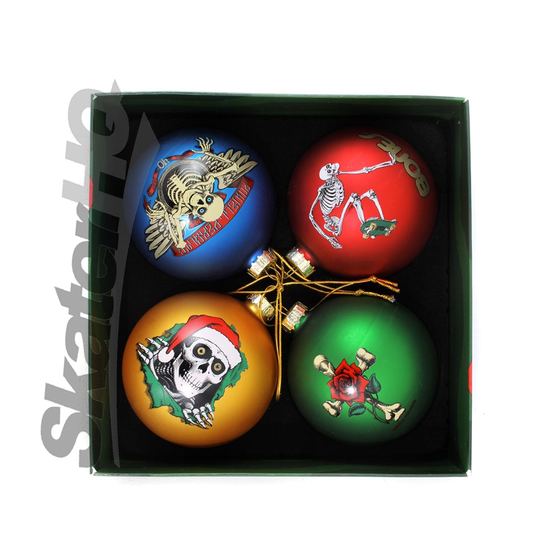 Powell Peralta Holiday Ornaments 4pk Skateboard Accessories