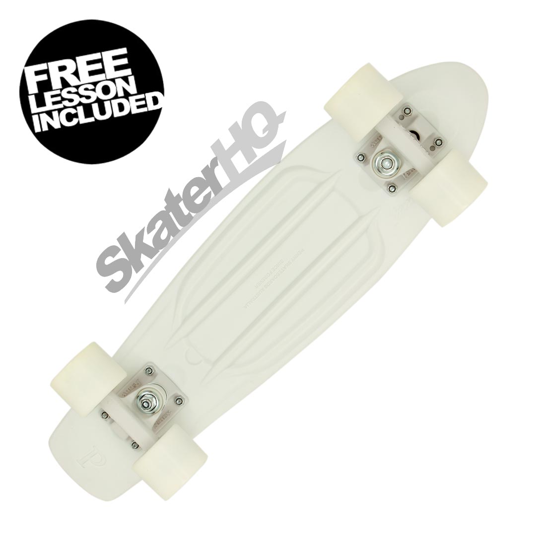 Penny 22 Complete - White Lightning Skateboard Compl Cruisers