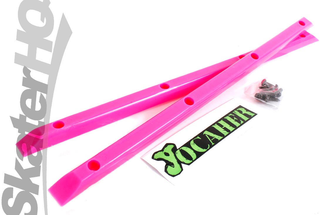 Yocaher Rails - Neon Pink Skateboard Accessories