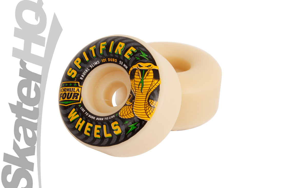 Spitfire Formula Four 101A Radial Slim 53mm Skateboard Wheels