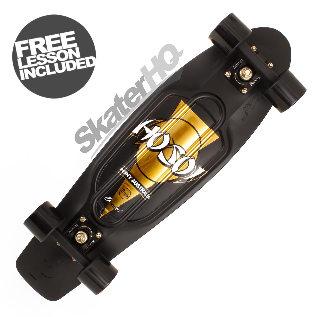 Penny 27 Nickel Hosoi Complete - Gold/Black Skateboard Compl Cruisers