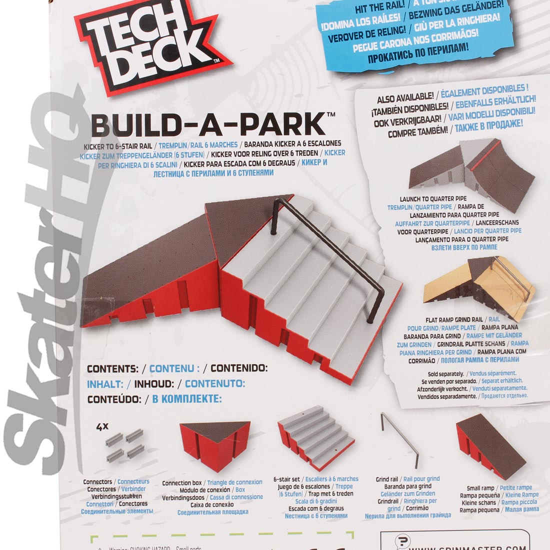 Tech Deck Ramp - Stair Rail Set Skateboard Accessories