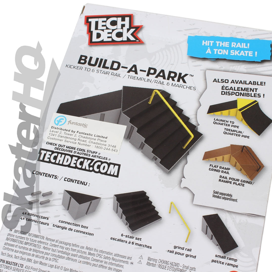 Tech Deck Ramp - Stair Rail Set Skateboard Accessories