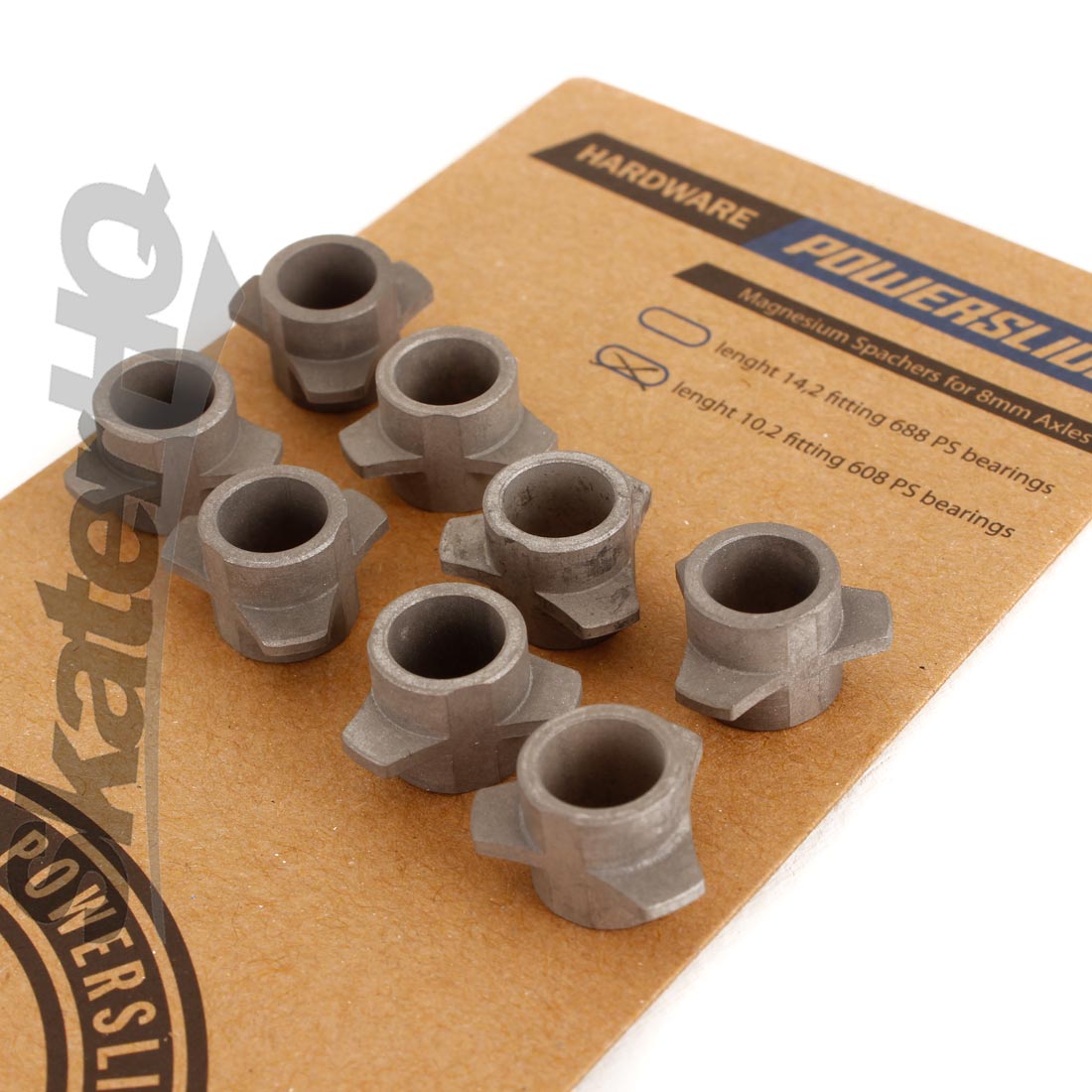 Powerslide Magnesium Spacers 8pk Inline Hardware and Parts