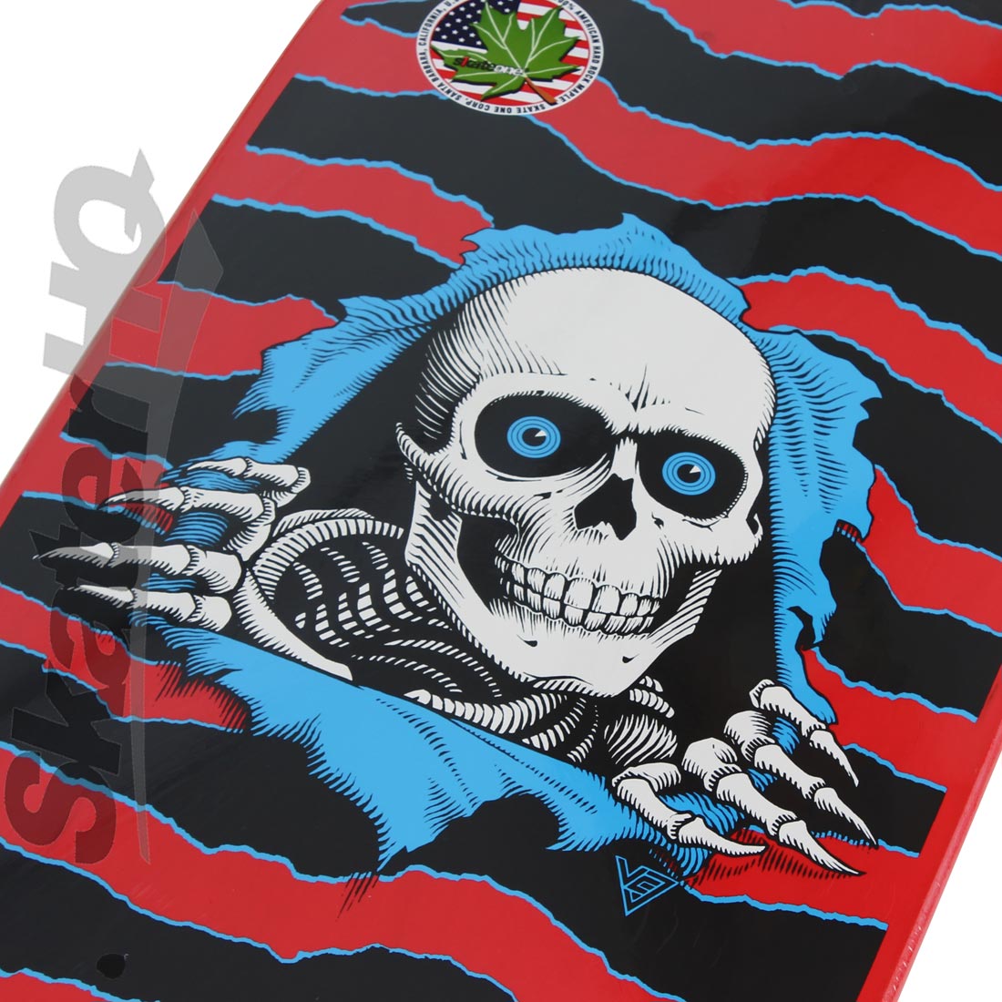 Powell Peralta OG Ripper 2 10.0 Deck - Red Skateboard Decks Old School