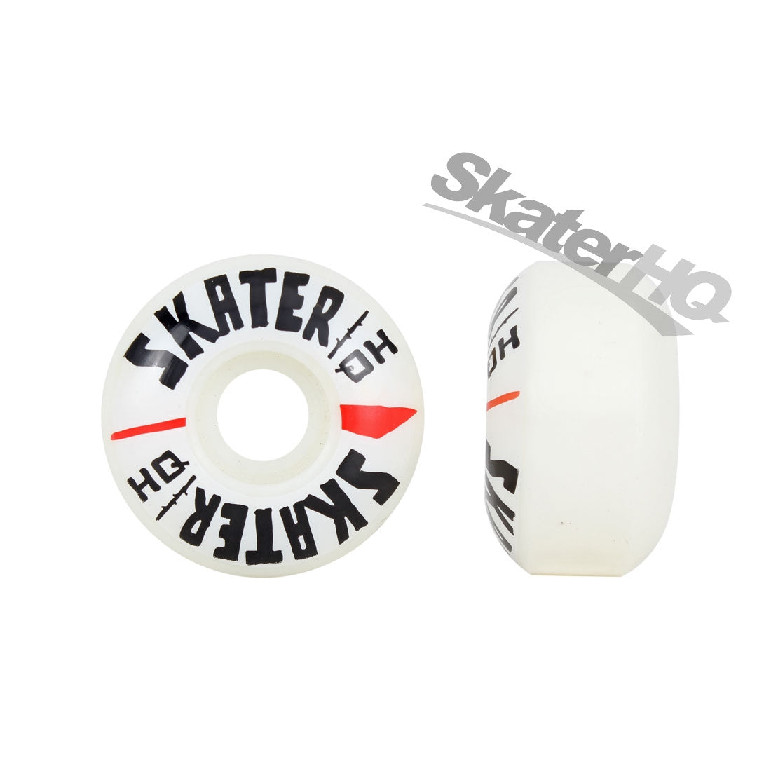 Skater HQ Ventress 54mm/101a 4pk - White Skateboard Wheels