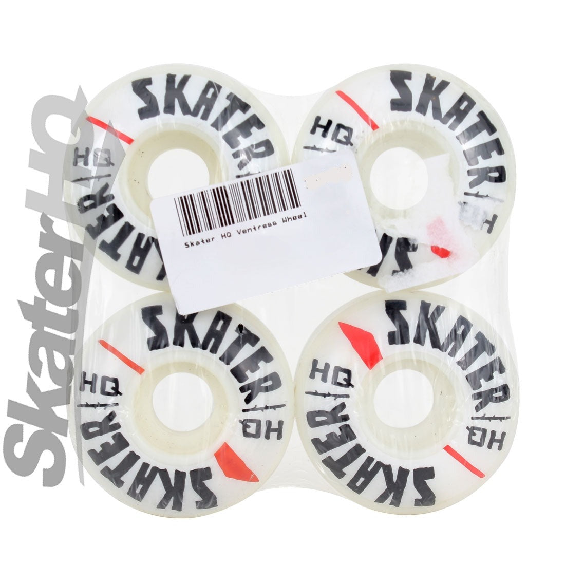 Skater HQ Ventress 54mm/101a 4pk - White Skateboard Wheels