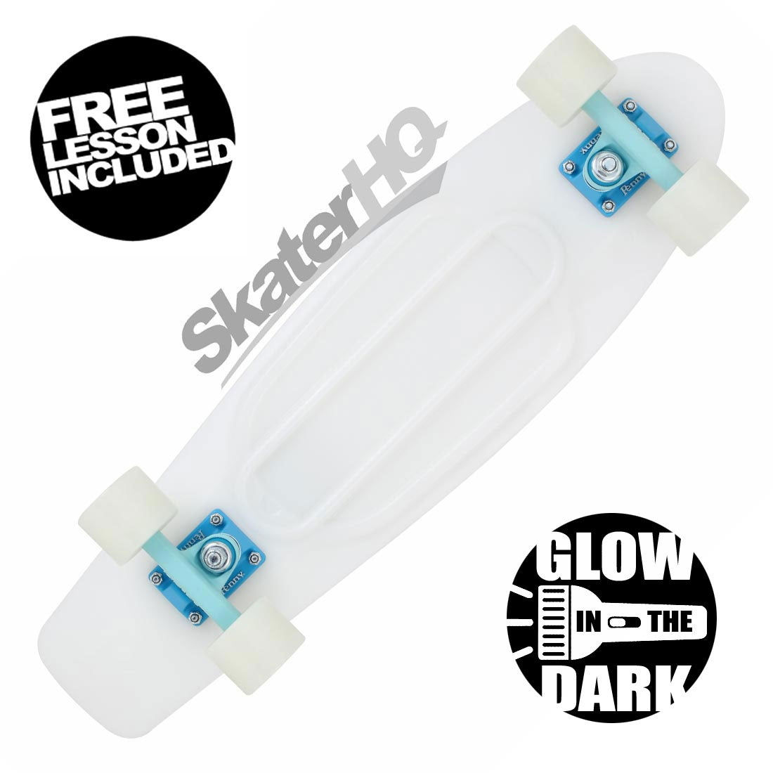 Penny 27 Nickel Glow Complete - Glacial Blue Skateboard Compl Cruisers