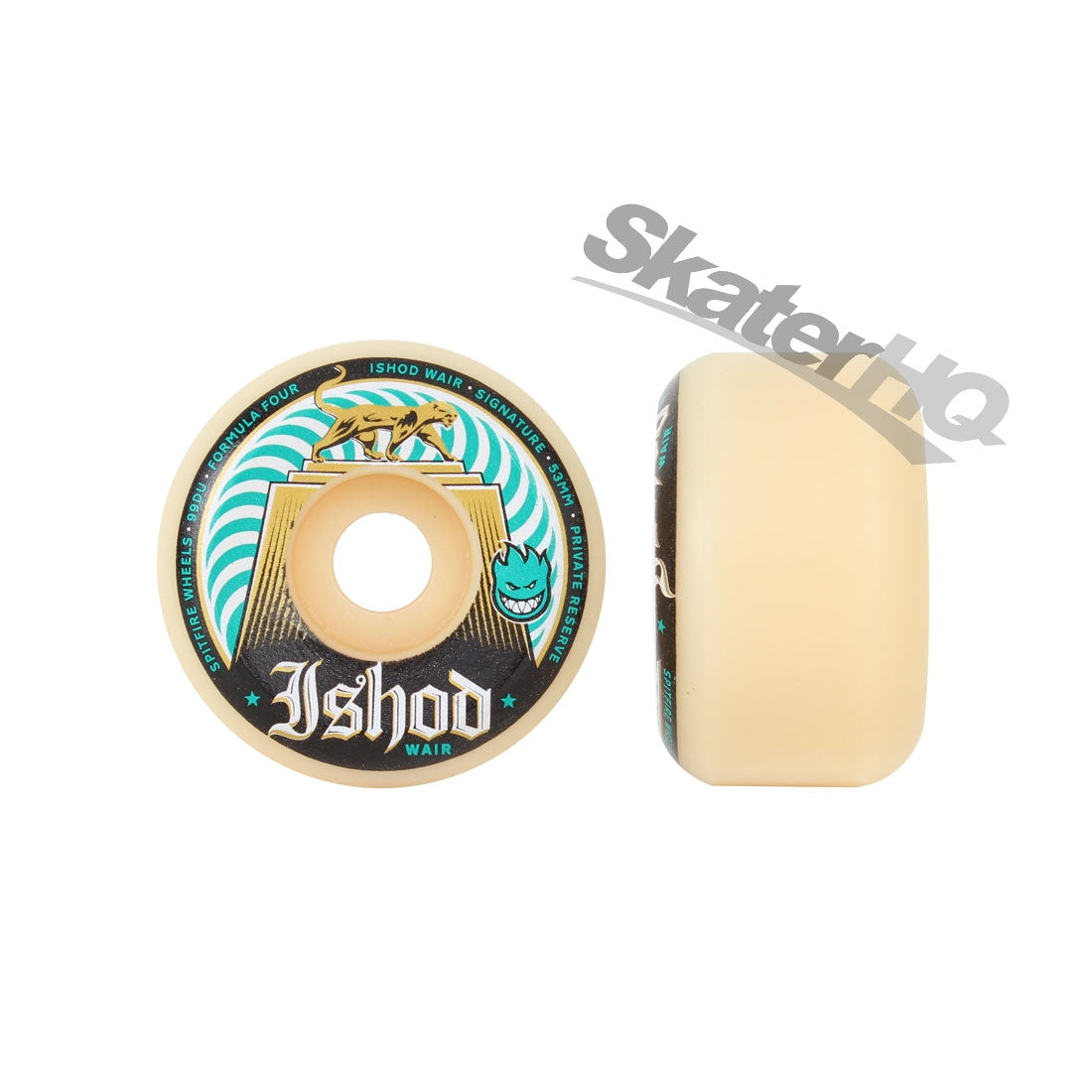 Spitfire Formula Four 99a Ishod Wair Sig 53mm Skateboard Wheels