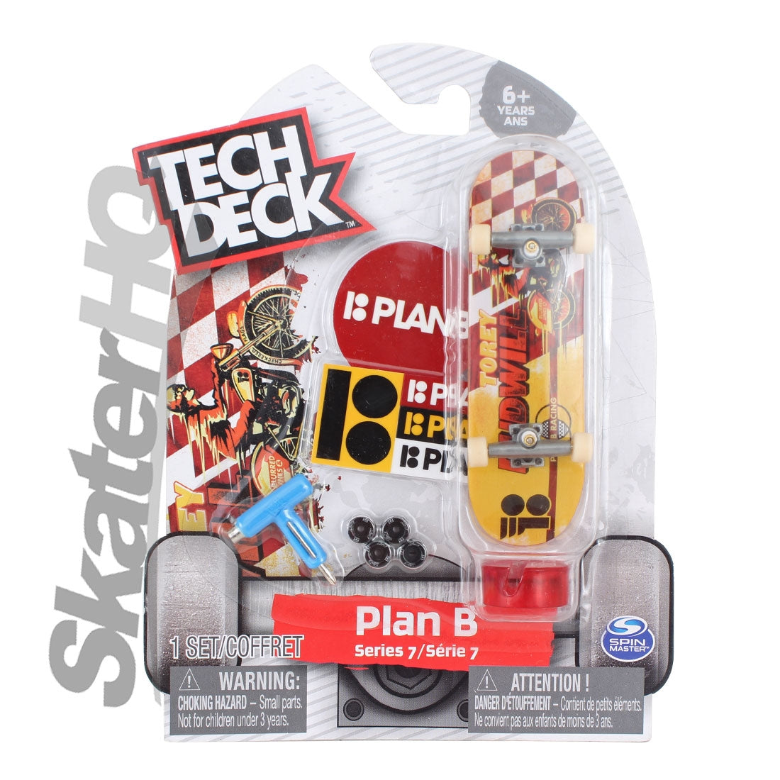 Tech Deck Series 7 - Plan B - Pudwill Bike Skateboard Accessories