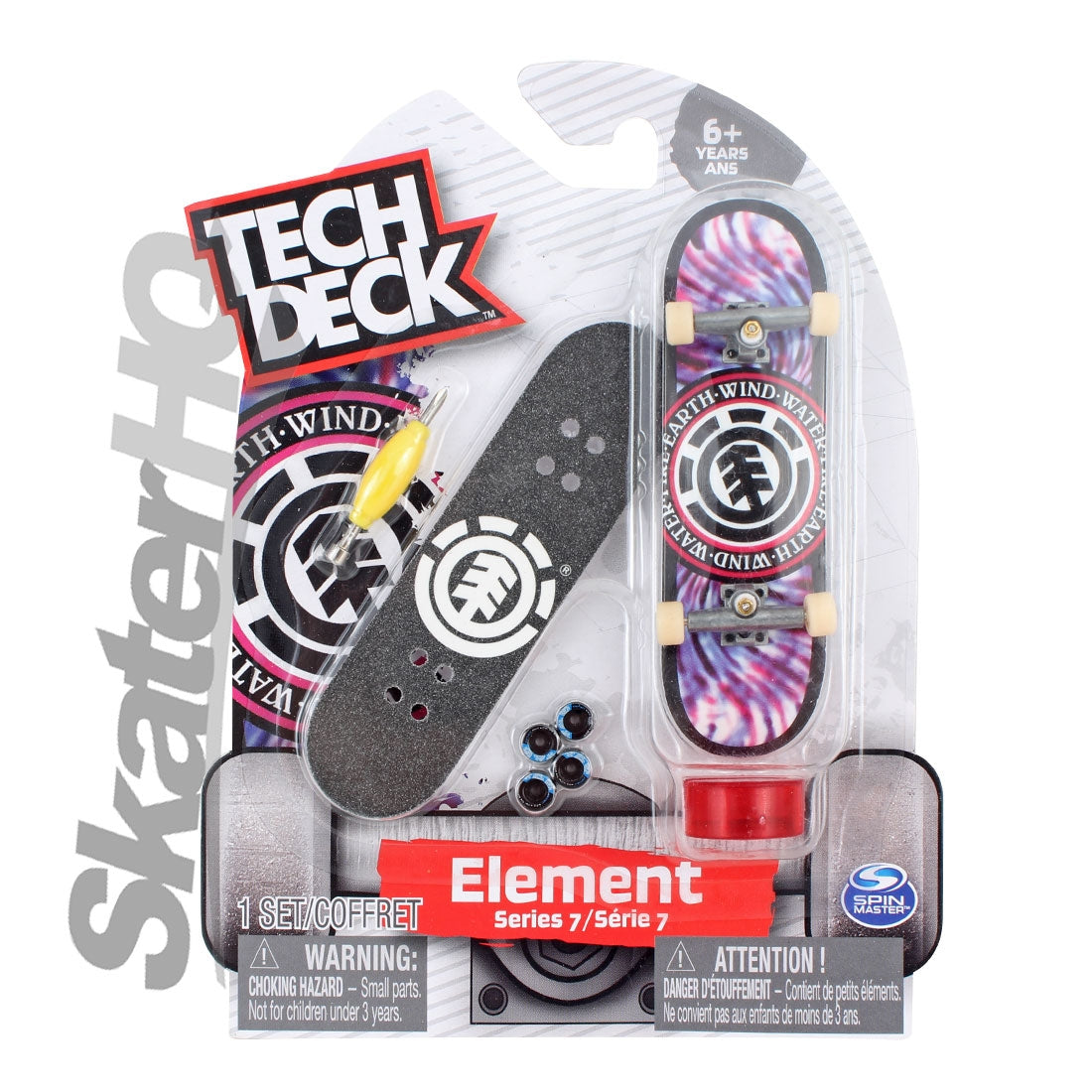 Finger Skates x4 et accessoires TECH DECK : le pack de 4 et