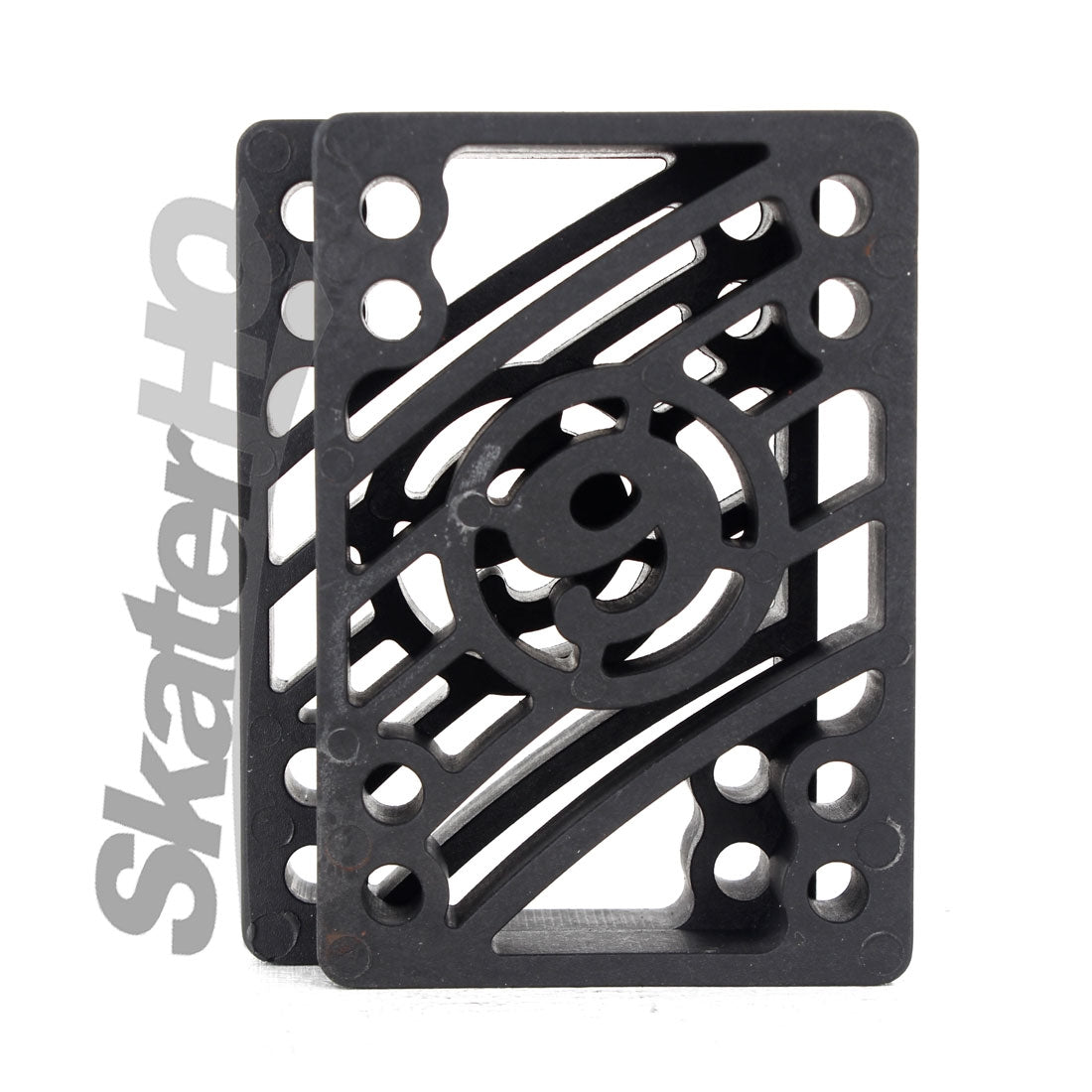 Sector 9 Hard 1/2 Risers 2pk - Black Skateboard Hardware and Parts