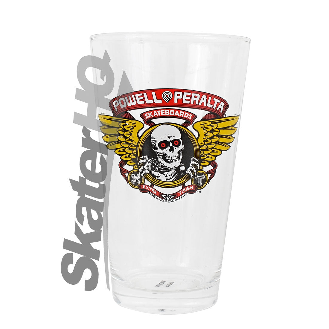 Powell Peralta Winged Ripper Pint Glass Skateboard Accessories