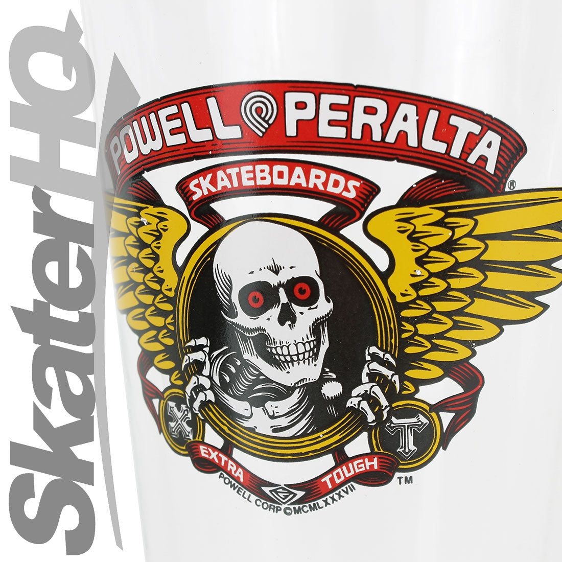 Powell Peralta Winged Ripper Pint Glass Skateboard Accessories