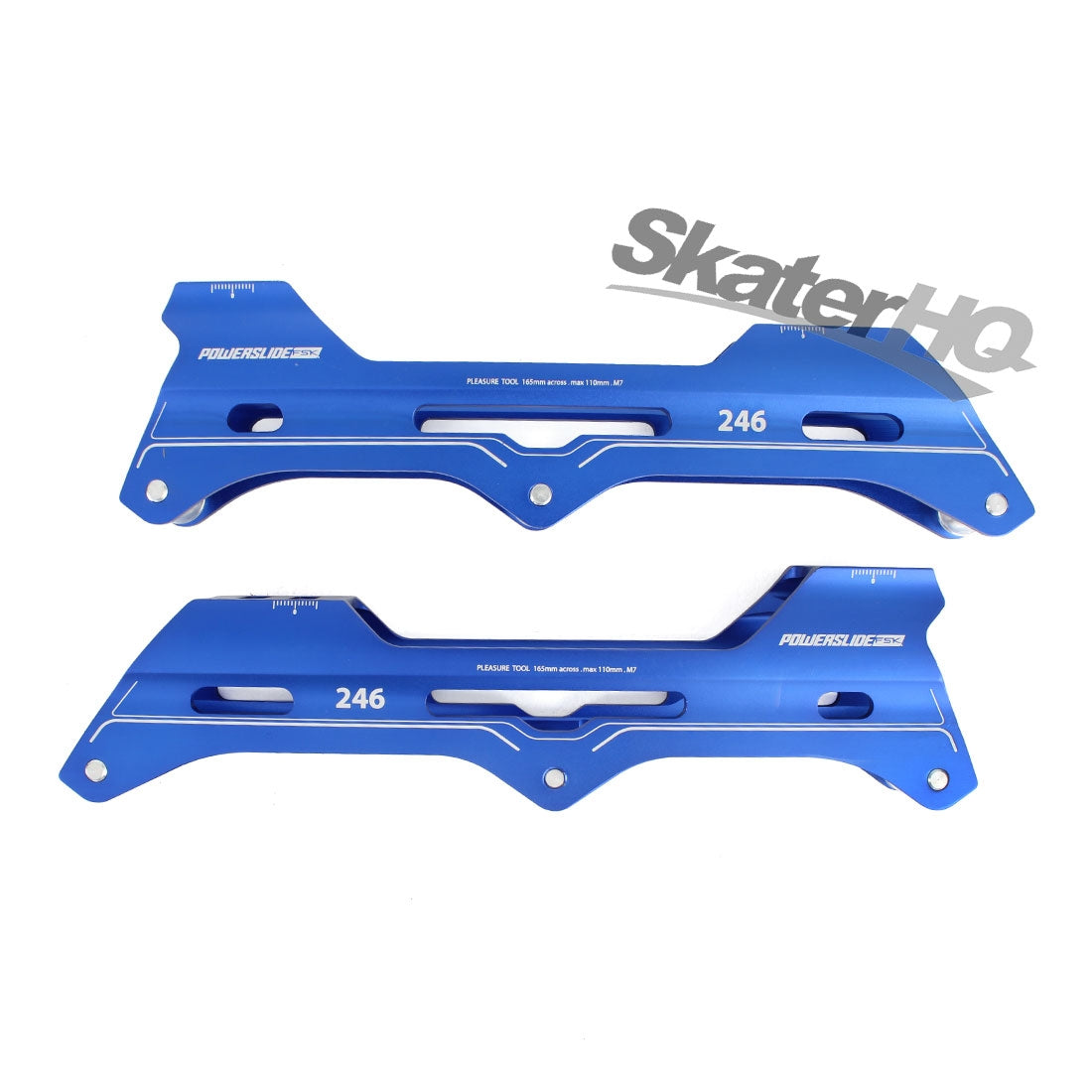 Powerslide Frame Pleasure Tool SC110 246mm 3x110 - Blue Inline Frames