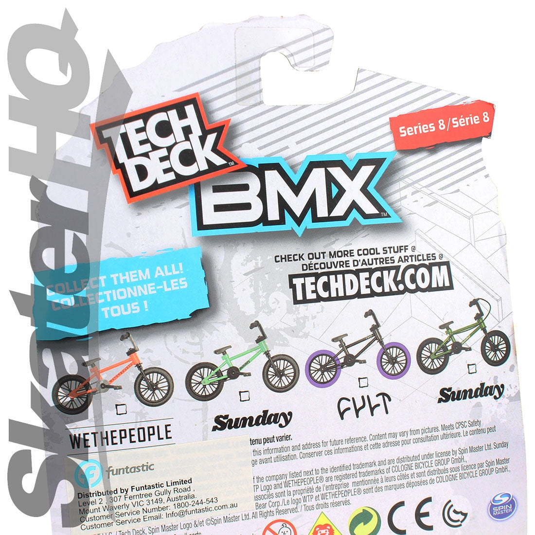 Tech Deck BMX S8 - Cult Skateboard Accessories