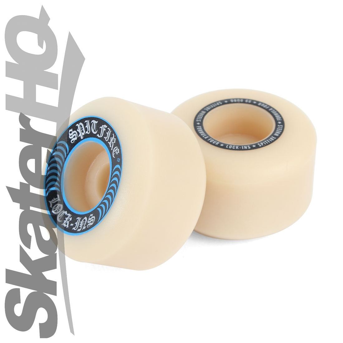 Spitfire Form Four 52mm 99A Lock-Ins - Blue Skateboard Wheels