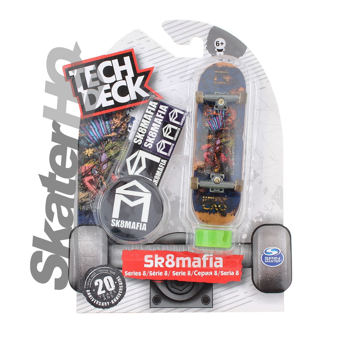 Tech Deck Series 8 - Sk8Mafia - Cao Scratch Skateboard Accessories