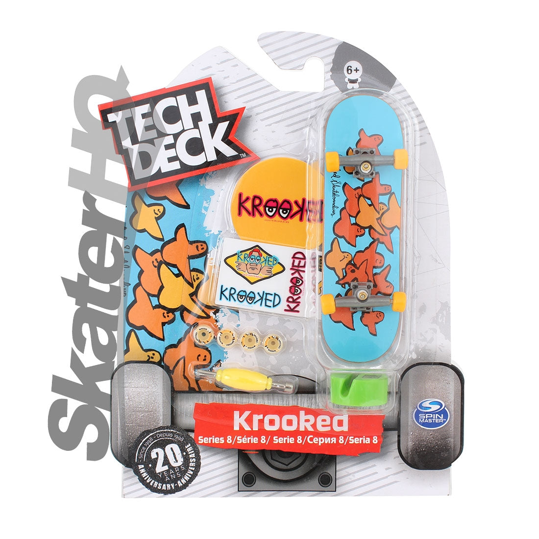 Tech Deck Series 8 - Krooked - Autumn Birds Skateboard Accessories