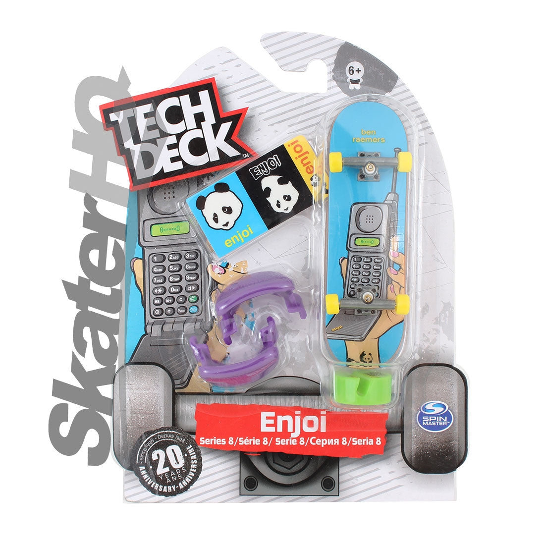 Tech Deck Series 8 - Enjoi - Raemers Phone Skateboard Accessories