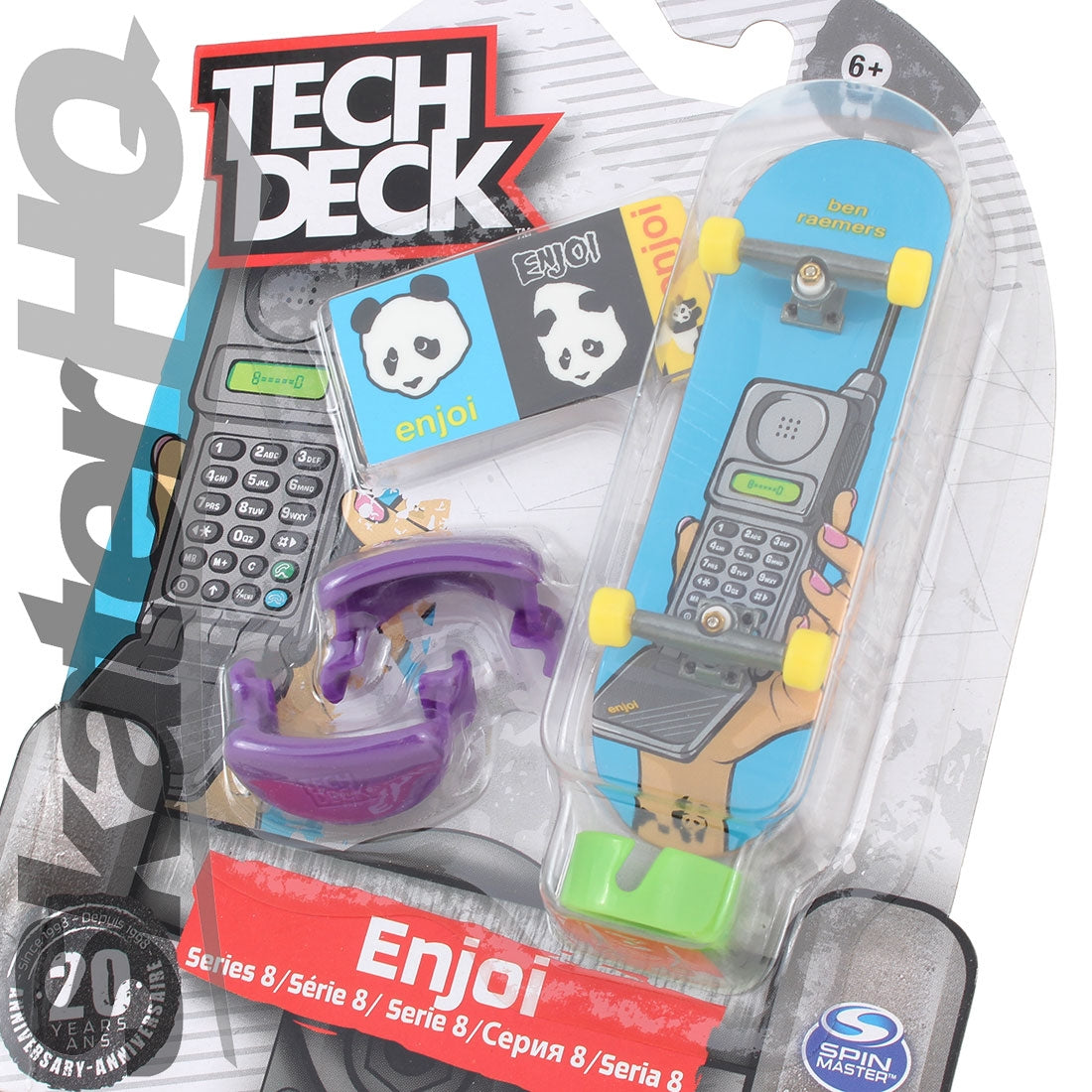 Tech Deck Series 8 - Enjoi - Raemers Phone Skateboard Accessories