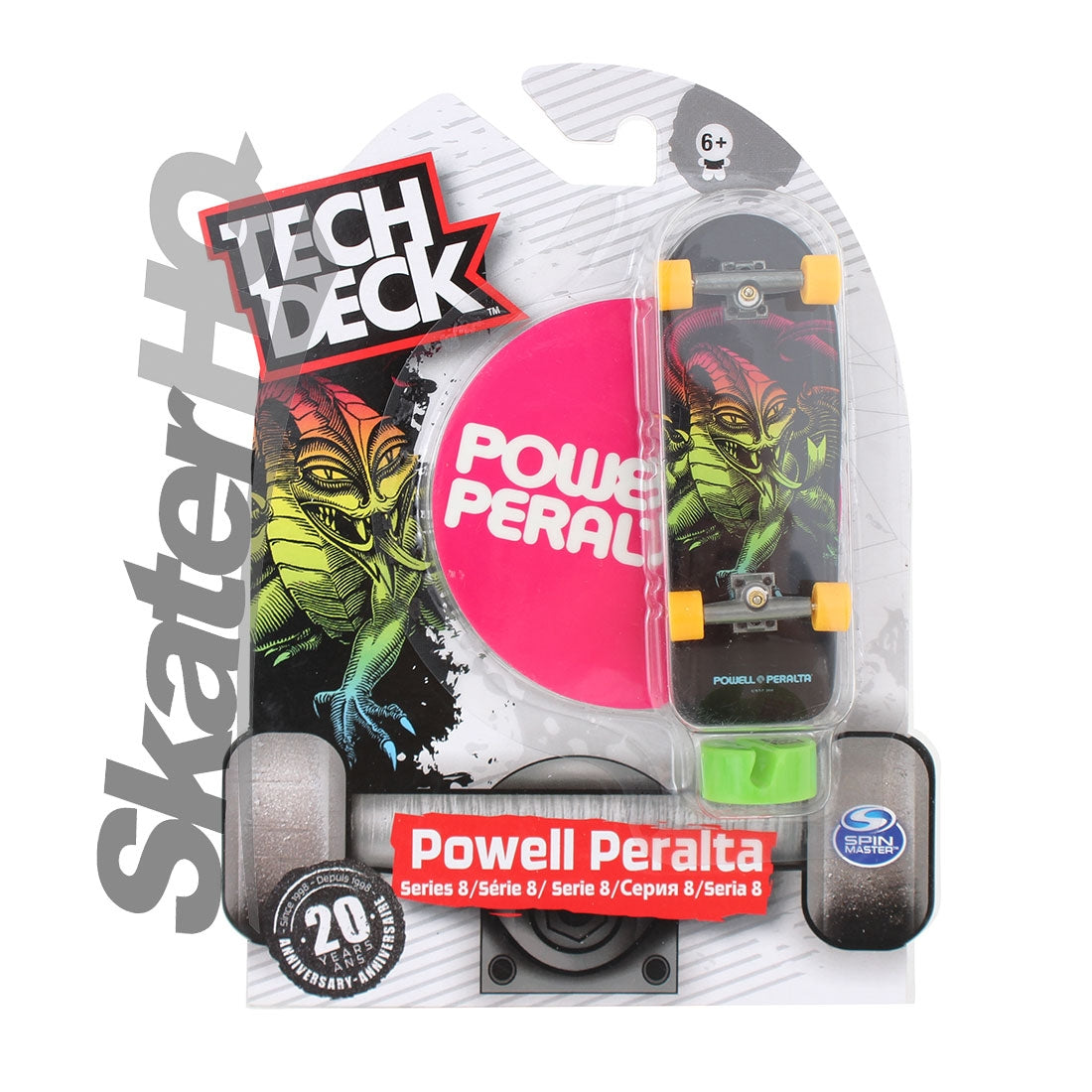 Tech Deck Series 8 - Powell - Cabellero OG Rainbow Skateboard Accessories