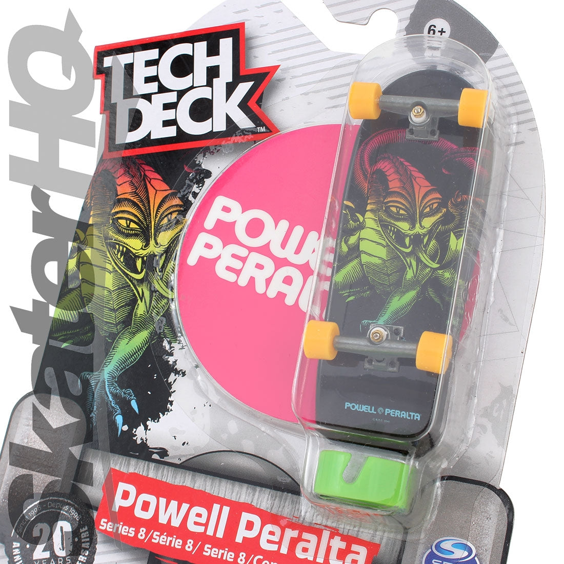 Tech Deck Series 8 - Powell - Cabellero OG Rainbow Skateboard Accessories